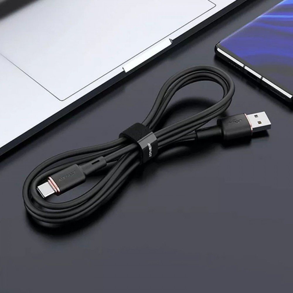 Дата кабель Acefast C2-04 USB to Type-C 3A (1.2m)