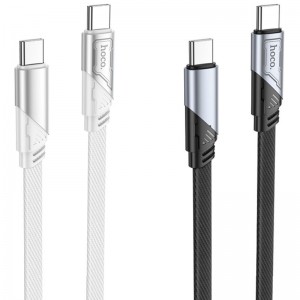 Дата кабель Hoco U119 Machine charging data Type-C to Type-C 60W (1.2m)
