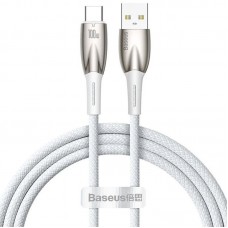 Дата кабель Baseus Glimmer Series Fast Charging Data Cable USB to Type-C 100W 1m (CADH00040)