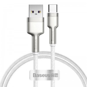 Дата кабель Baseus Cafule Metal Data USB to Type-C 66W (1m) (CAKF00010)
