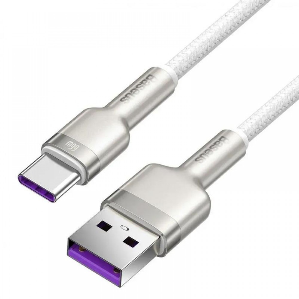 Дата кабель Baseus Cafule Metal Data USB to Type-C 66W (2m) (CAKF0002)