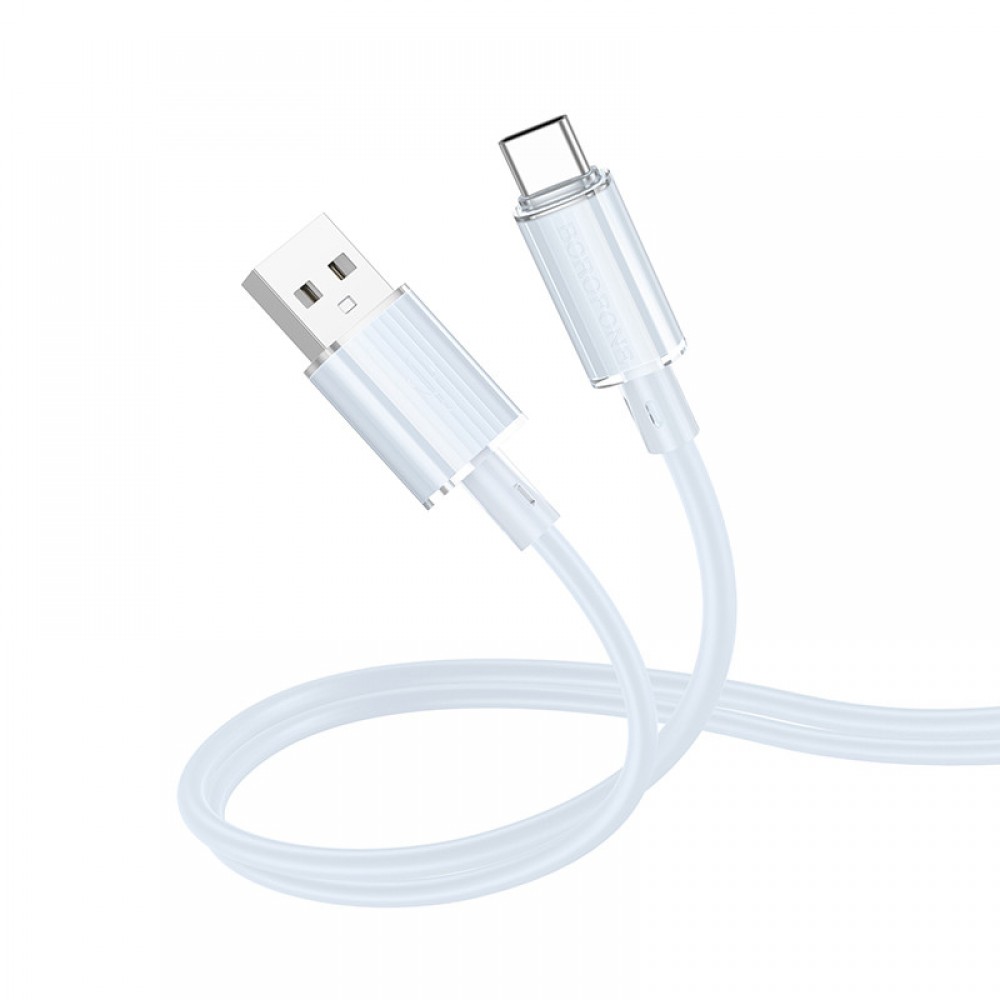 Дата кабель Borofone BX112 Lemon USB to Type-C 3.0A (1m)