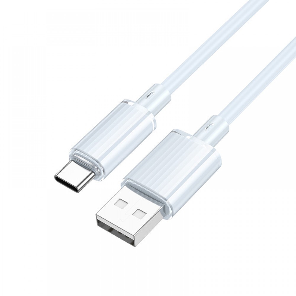 Дата кабель Borofone BX112 Lemon USB to Type-C 3.0A (1m)