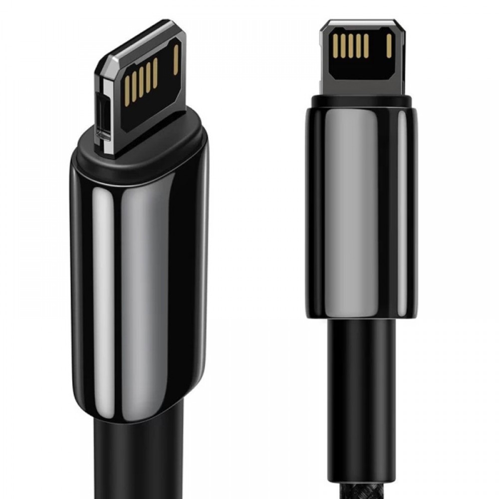 Дата кабель Baseus Tungsten Gold USB to Lightning Cable 2.4A (1m) (CALWJ-0)