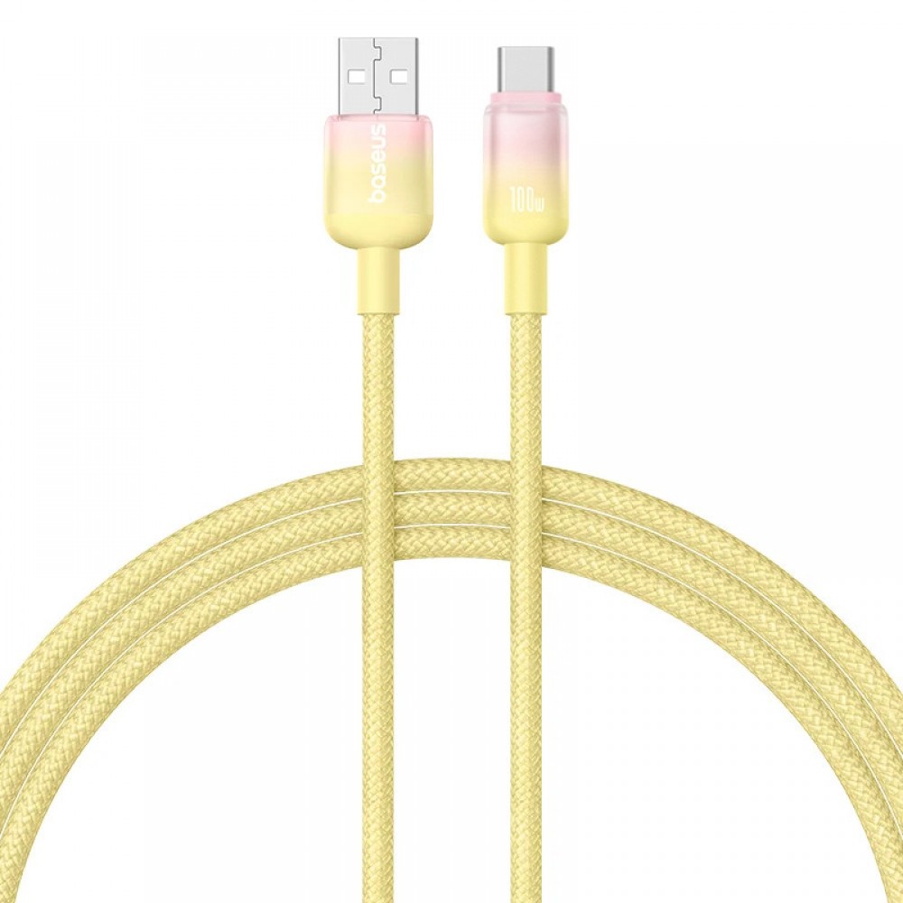 Дата кабель Baseus Discolor Series Fast Charging USB to Type-C 100W (1m) (P10374903)