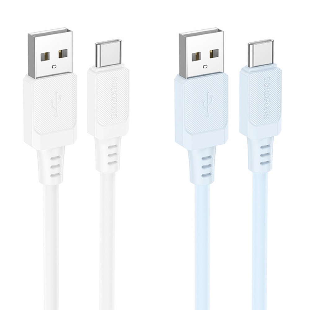 Дата кабель Borofone BX115 Lotto USB to Type-C 3A (1m)