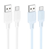Дата кабель Borofone BX115 Lotto USB to Type-C 3A (1m)