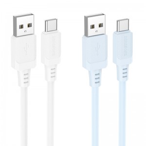 Дата кабель Borofone BX115 Lotto USB to Type-C 3A (1m)