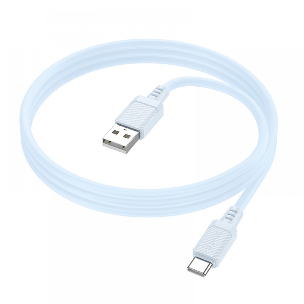 Дата кабель Borofone BX115 Lotto USB to Type-C 3A (1m)