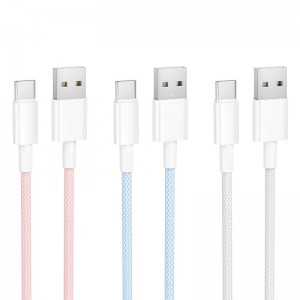 Дата кабель Borofone BX117 Source USB to Type-C 3A (1m)