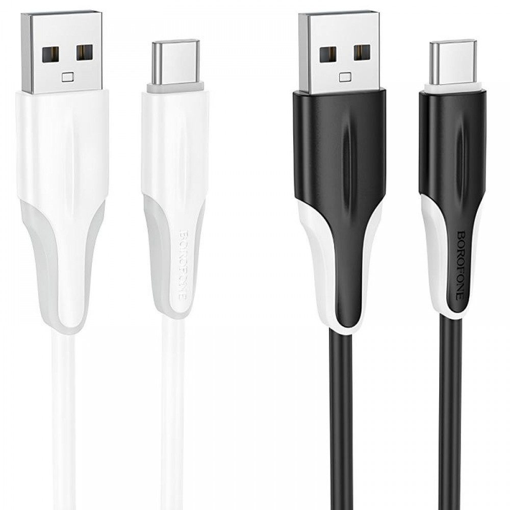 Дата кабель Borofone BX119 New USB to Type-C 3A (1m)