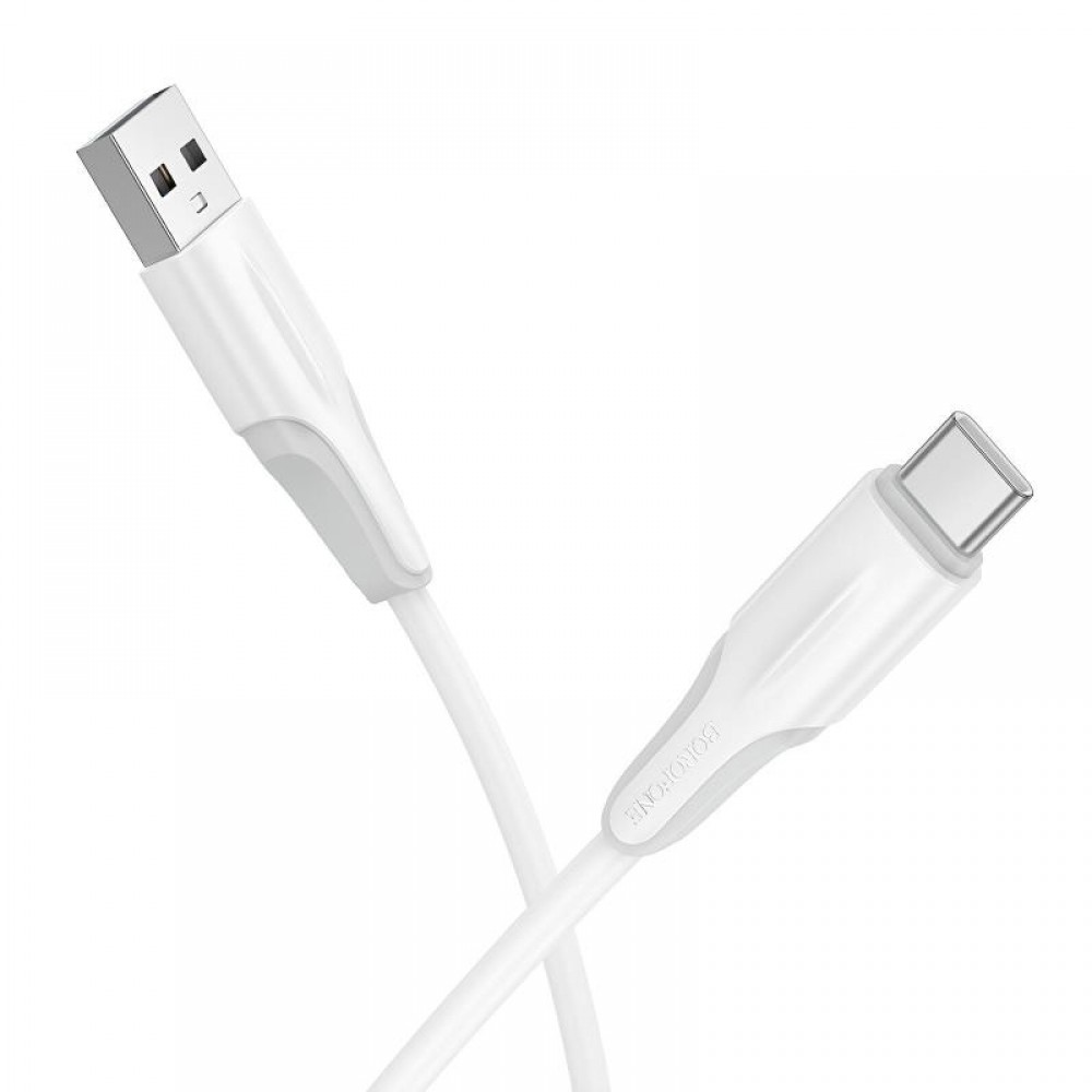 Дата кабель Borofone BX119 New USB to Type-C 3A (1m)