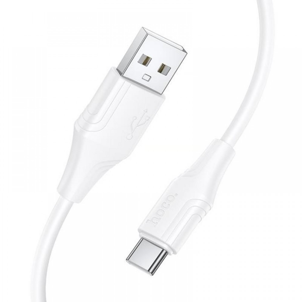 Дата кабель Hoco X124 Bien silicone USB to Type-C 3A (1m)