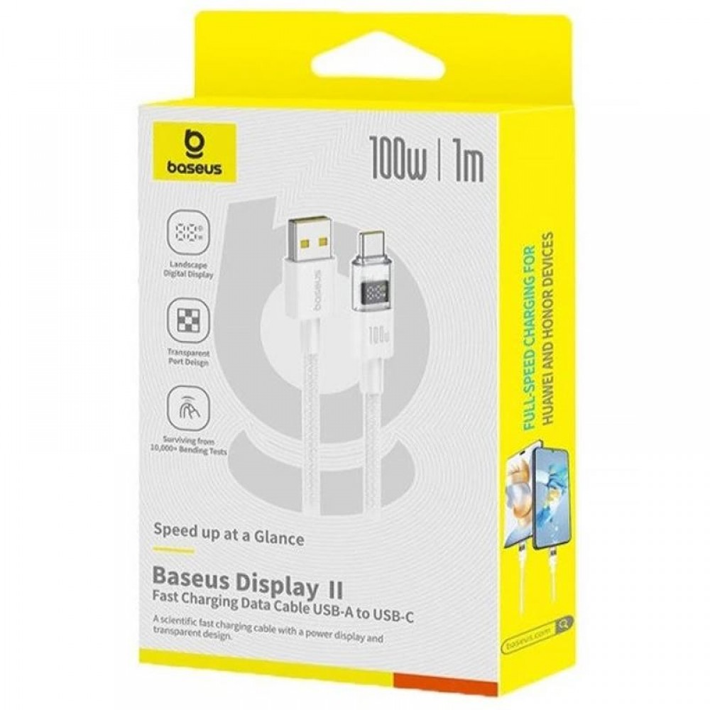 Дата кабель Baseus Display 2 USB to Type-C 100W (1m) (P10382701)