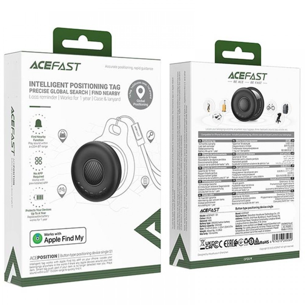 Трекер Acefast S1 Findy