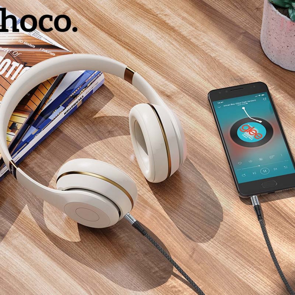 Аудио кабель Aux Hoco UPA26 Fresh (1m)