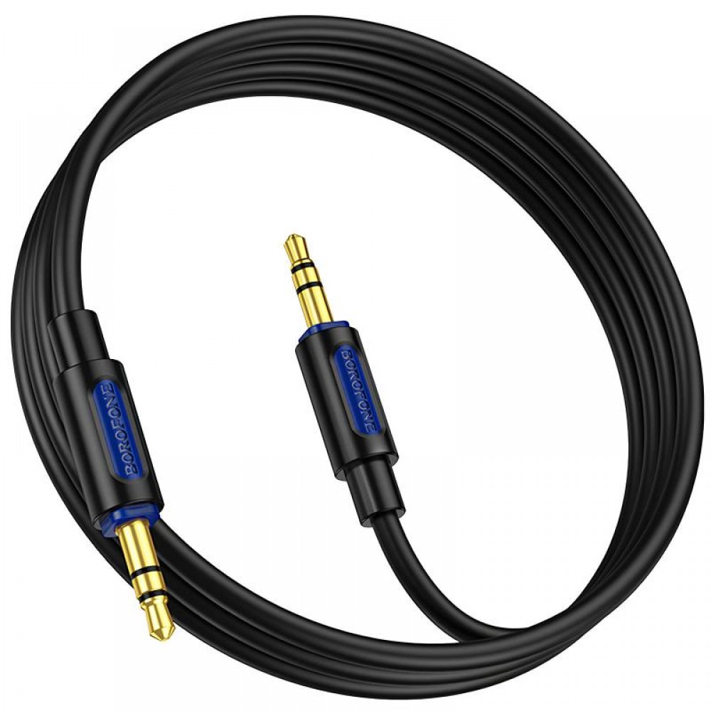 Аудіо кабель Aux Borofone BL20 True sound silicone (1m)