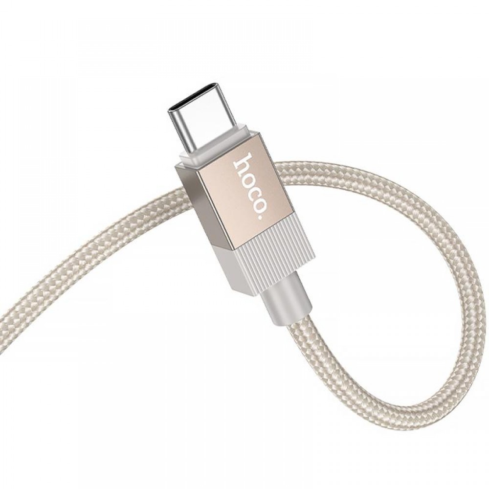 Аудио кабель Aux Hoco UPA32B Clever digital (Type-C to AUX 3.5mm) (1m)