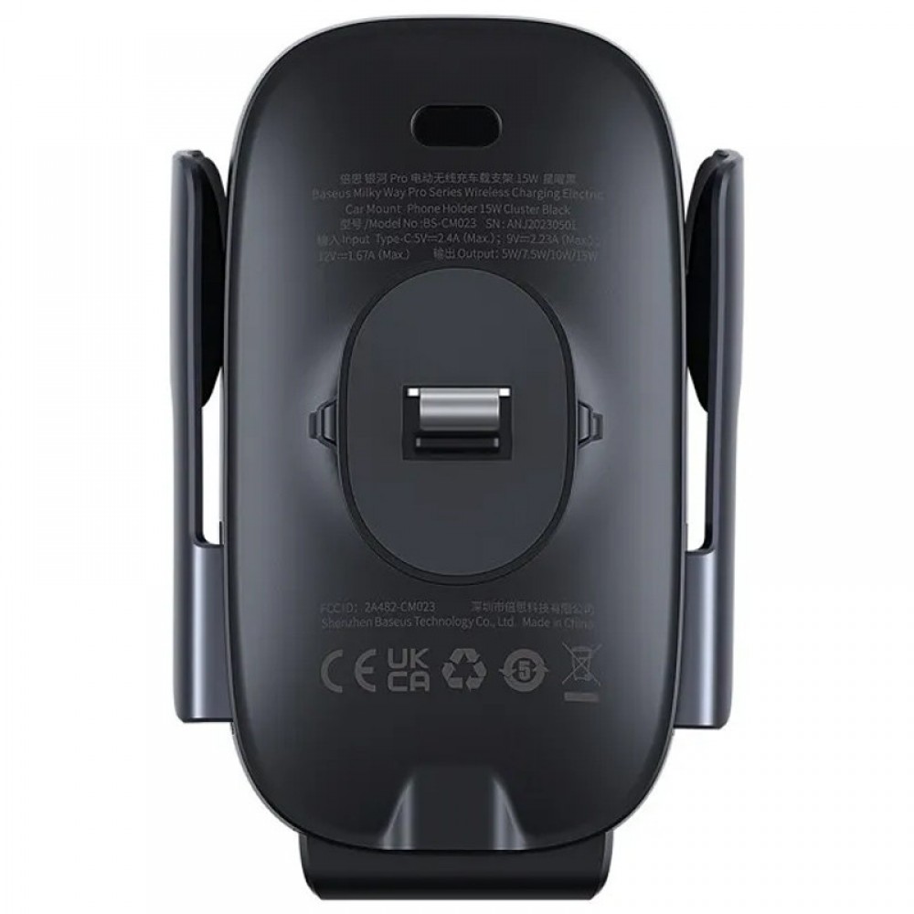 Автотримач з БЗП Baseus Milky Way Pro Wireless Charging Electric Car Mount 15W (C40357000111-0) Автотримач з БЗП Baseus Milky Way Pro Wireless Charging Electric Car Mount 15W (C40357000111-0)