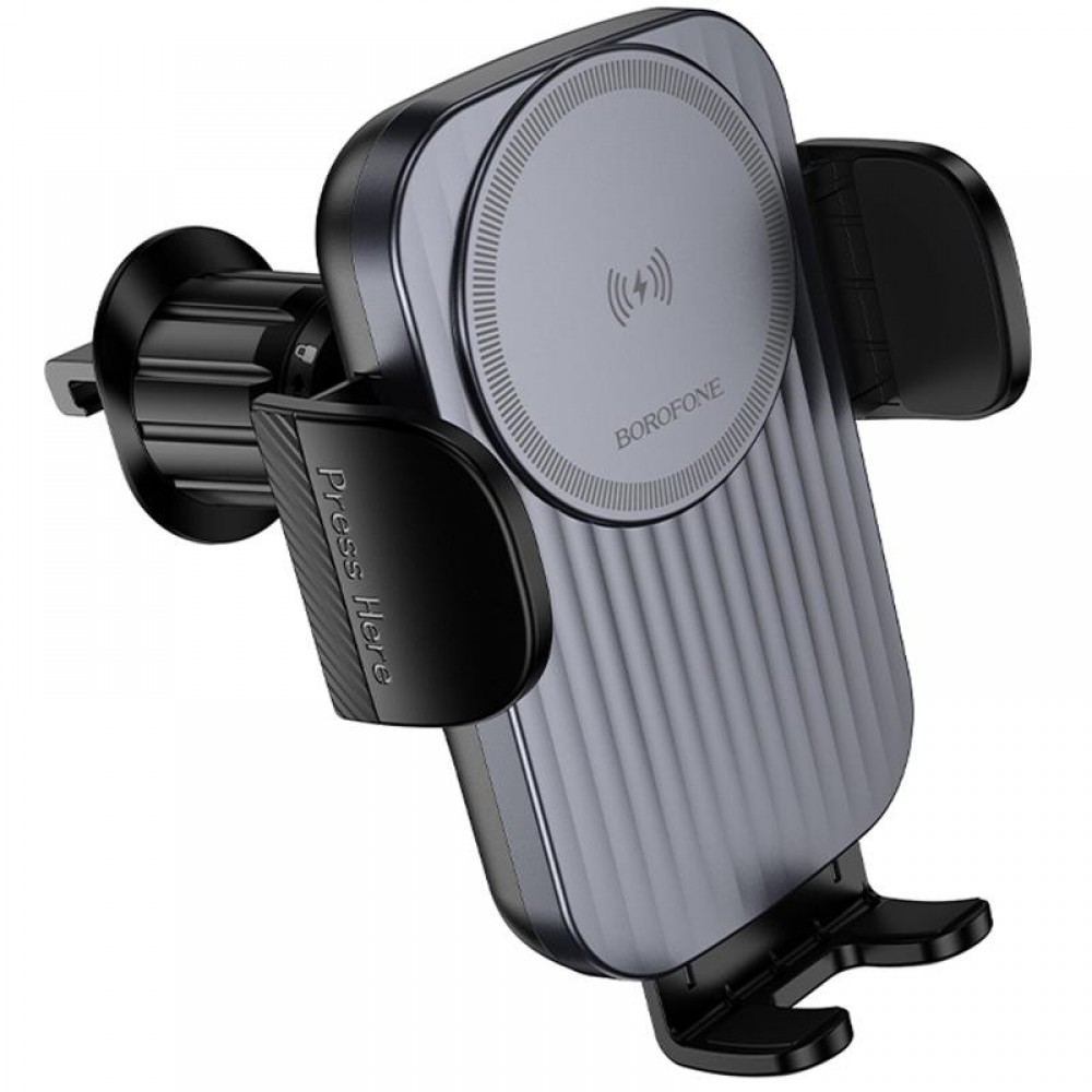 Автотримач з БЗП Borofone BH221 Path 15W (air outlet)