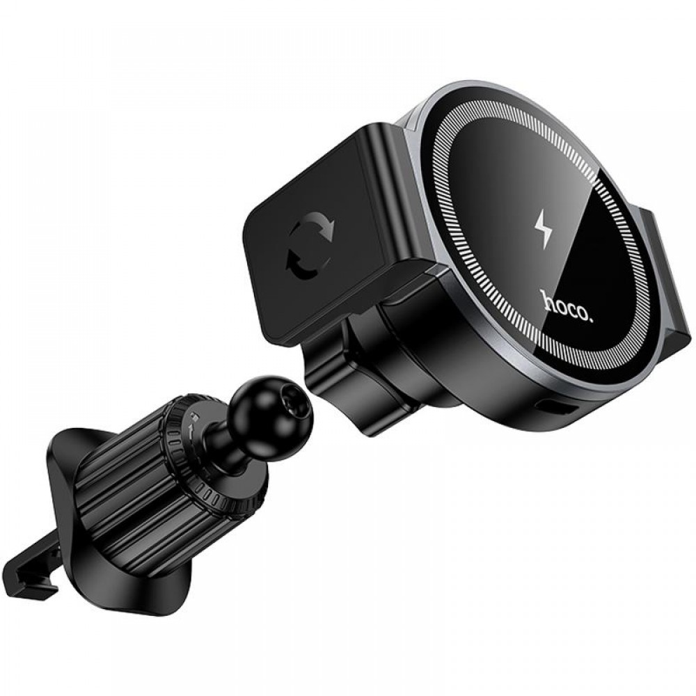 Автотримач з БЗП Hoco HW35 Power 15W (air outlet)