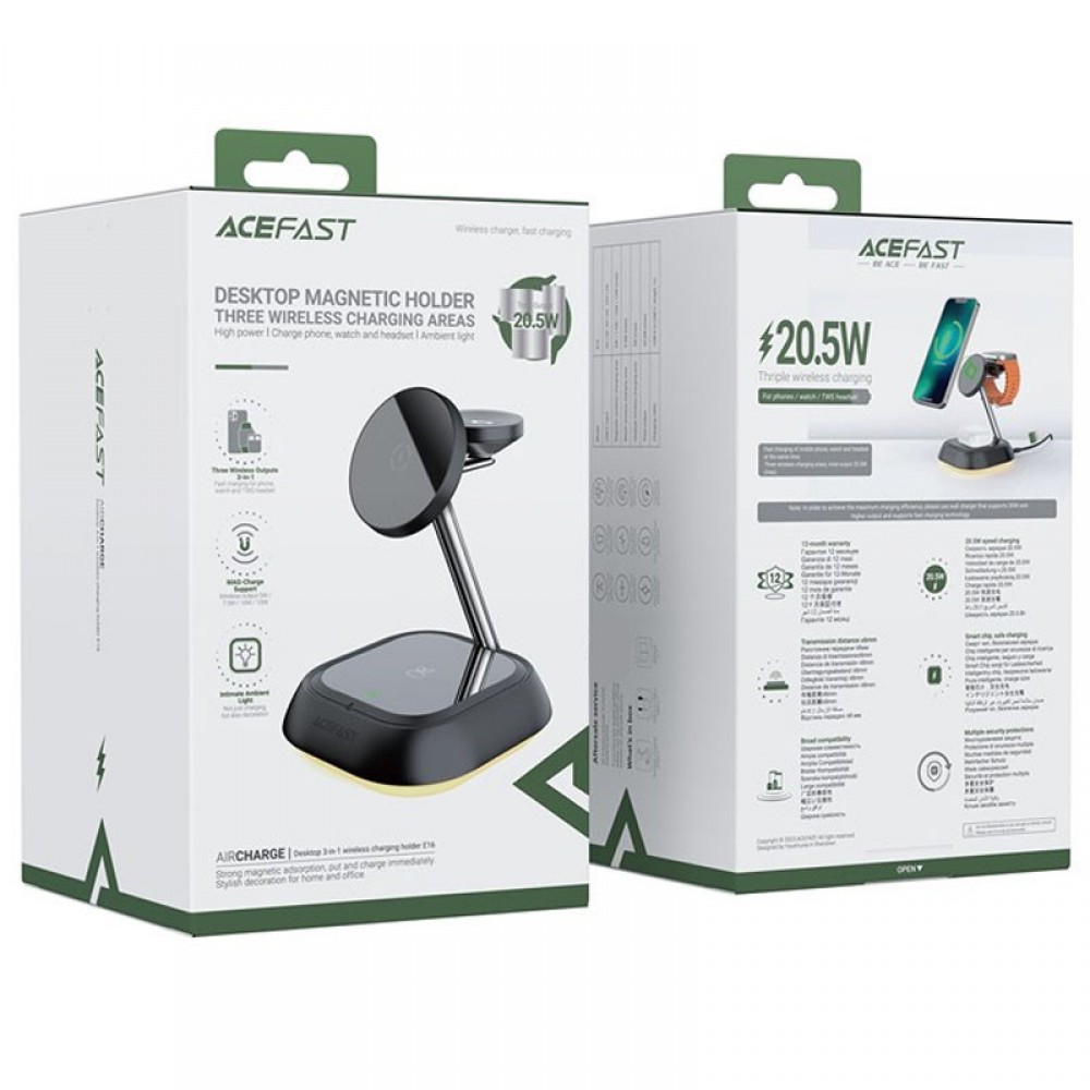 БЗП Acefast E16 desktop 3-in-1