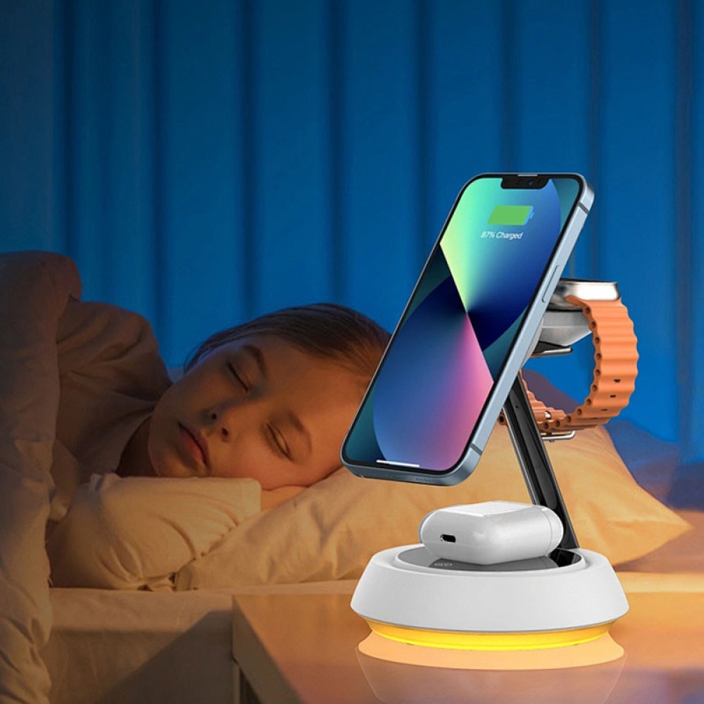 БЗП WIWU Wi-W002 3 in 1 wireless charger БЗП WIWU Wi-W002 3 in 1 wireless charger
