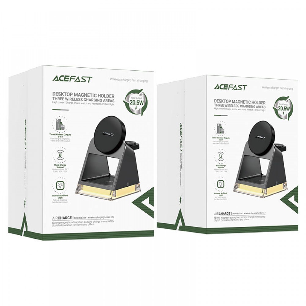 БЗП Acefast E17 desktop 3-in-1