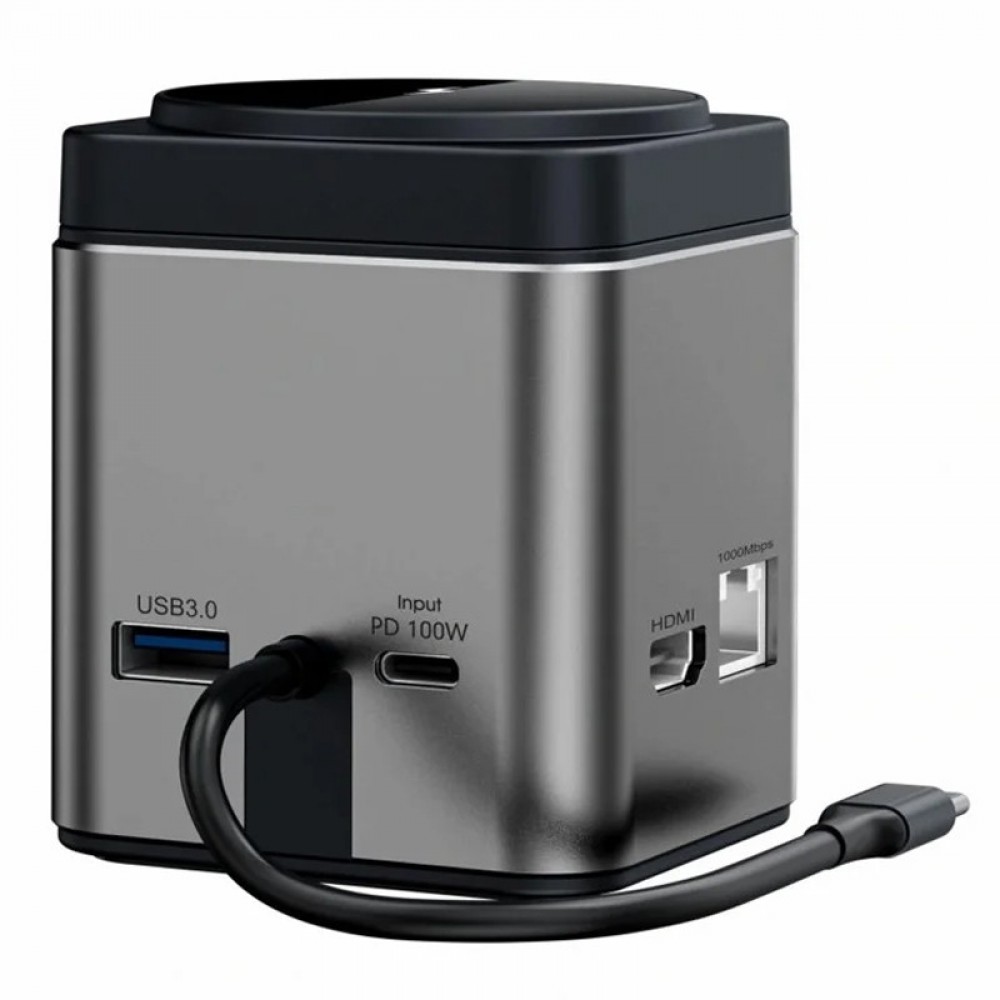 БЗП + HUB WIWU Wi-W025 Cube 9in1 USB-C