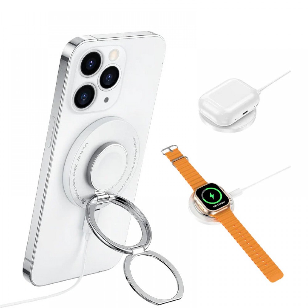 БЗП WIWU Wi-W027 3 in 1 wireless charger БЗП WIWU Wi-W027 3 in 1 wireless charger