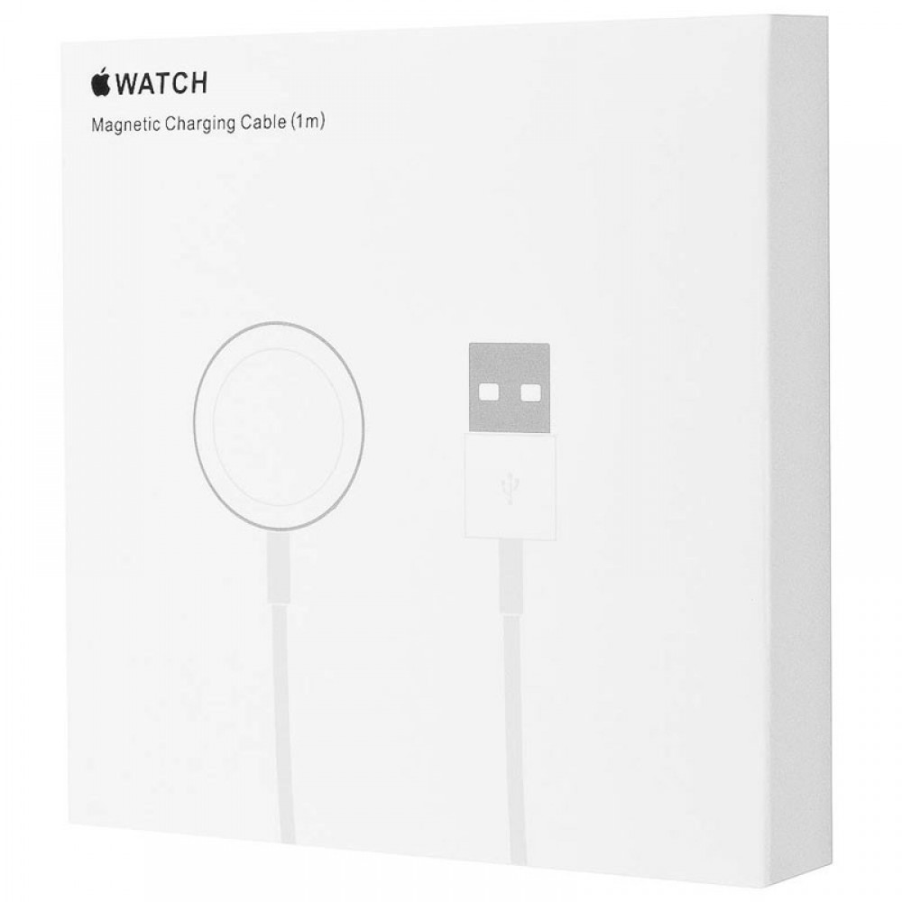 БЗП Magnetic Fast Charger to USB-A Cable for Apple Watch (AAA) (box)