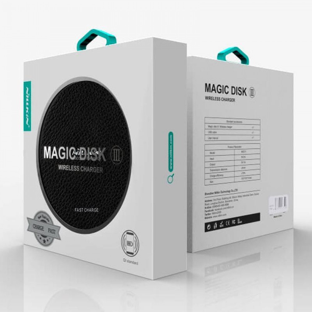 БЗУ Nillkin Magic Disk 3 Fast Wireles Charger 10W (MC014)