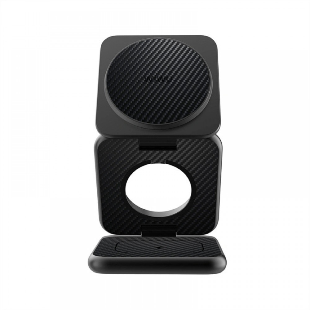 БЗП WIWU Wi-W035 Kevlar Mag Go 3 in 1 wireless charger