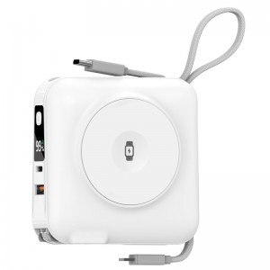 Портативний ЗП Power Bank WIWU Wi-P051 6 in 1 PD45W з БЗП 15000 mAh