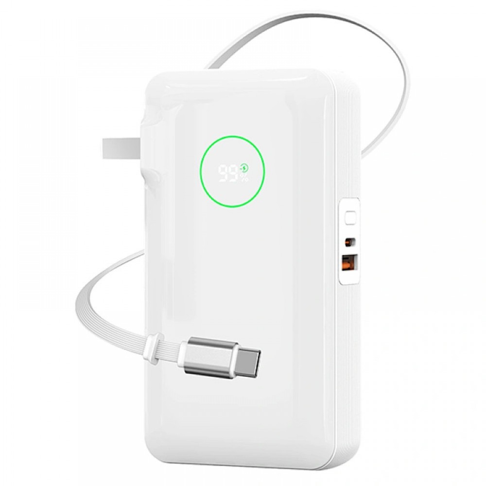 Портативний ЗП Power Bank WIWU Wi-P049 PD20W with cable 10000 mAh