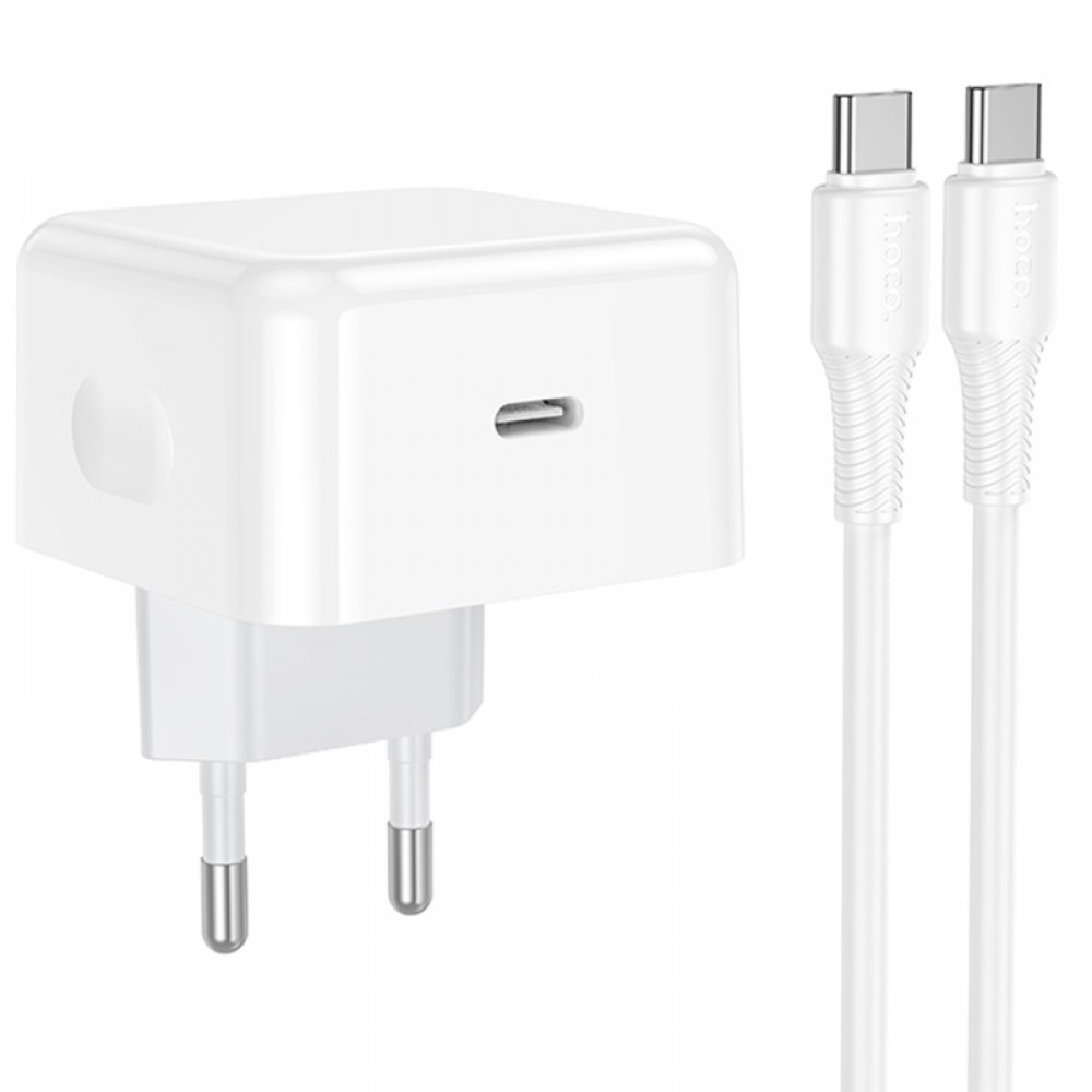 МЗП Hoco C161A Speed PD40W (1USB-C) + кабель Type-C to Type-C
