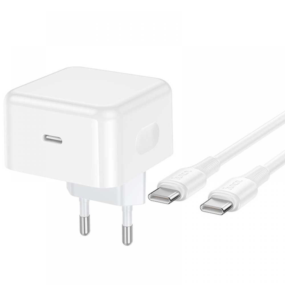 МЗП Hoco C161A Speed PD40W (1USB-C) + кабель Type-C to Type-C