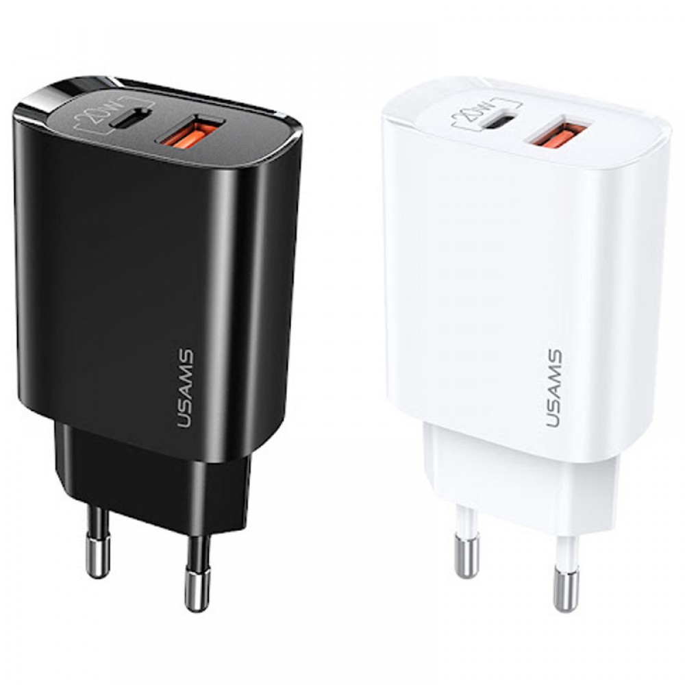 МЗП Usams US-CC121 T35 QC3.0 + PD3.0 20W МЗП Usams US-CC121 T35 QC3.0 + PD3.0 20W