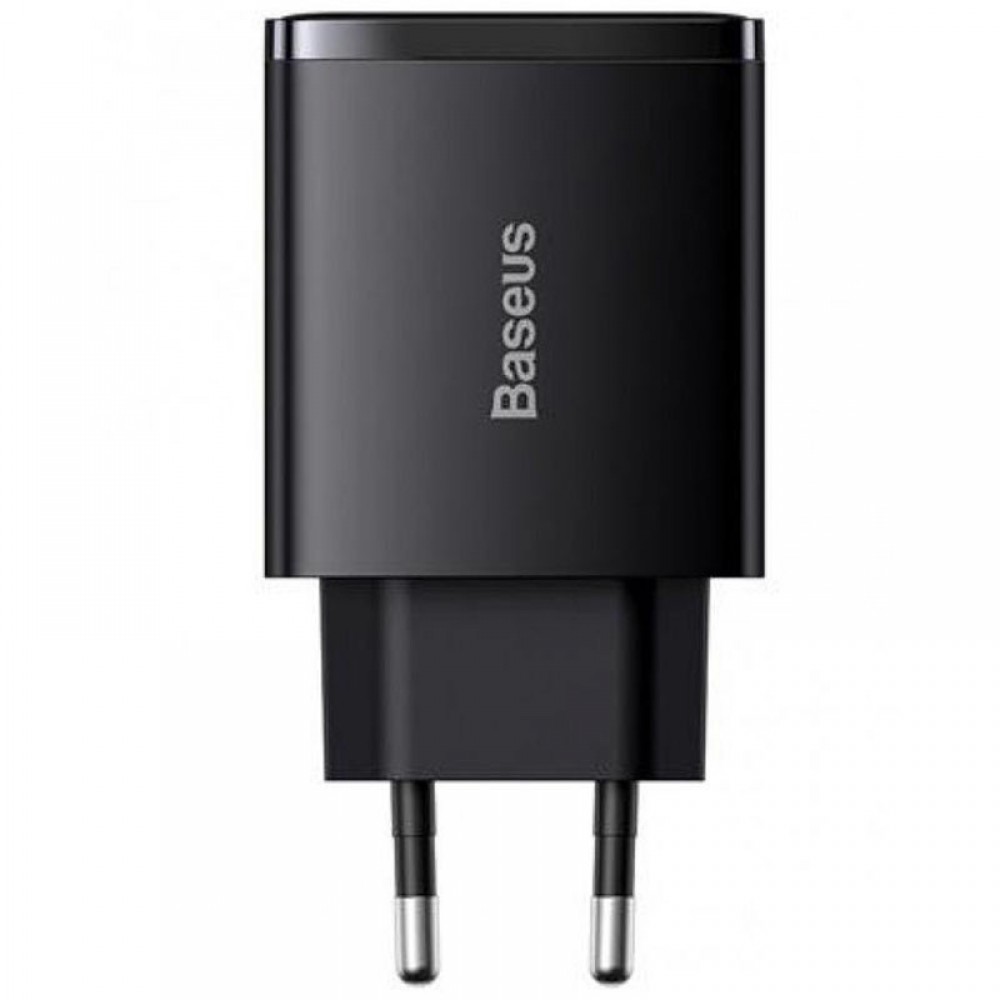 МЗП Baseus Compact Quick Charger 30W QC+ PD (1Type-C + 2USB) (CCXJ-E)