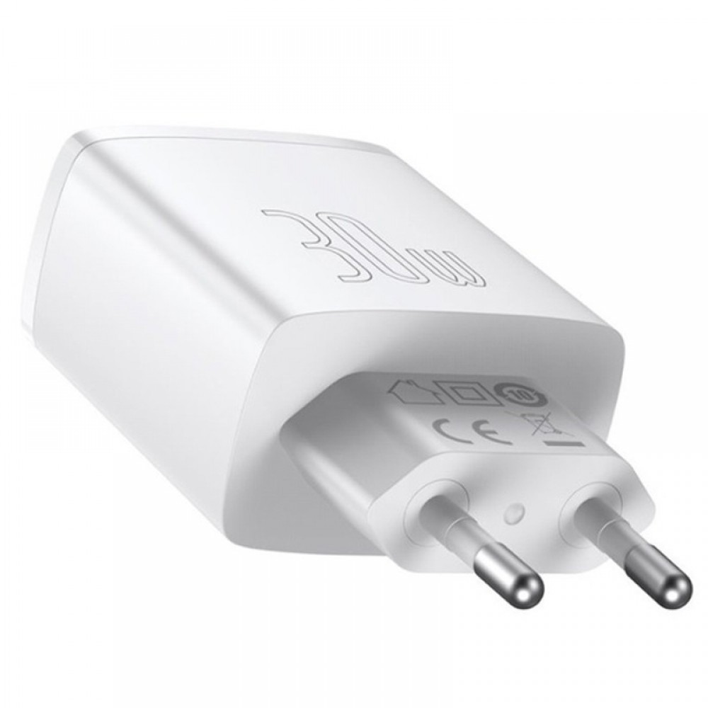 МЗП Baseus Compact Quick Charger 30W QC+PD (2USB-A/1C) (CCXJ-E) МЗП Baseus Compact Quick Charger 30W QC+PD (2USB-A/1C) (CCXJ-E)