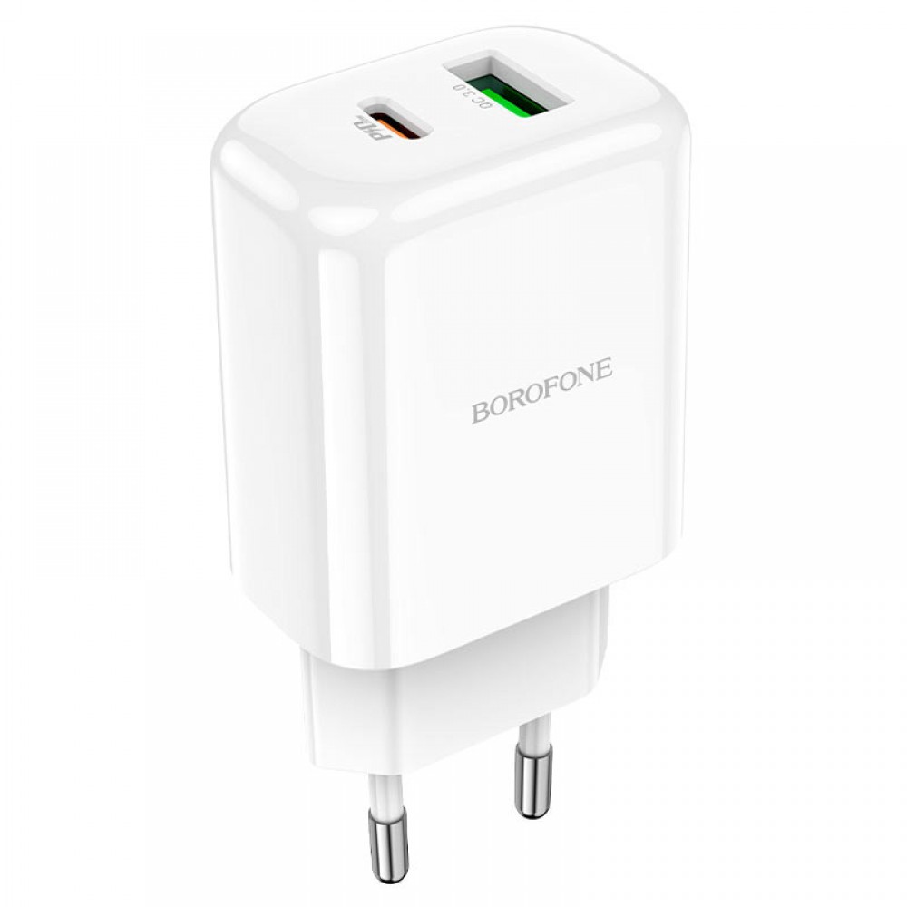 МЗП Borofone BN4 PD20W+QC3.0 (1USB/1Type-C/3A)