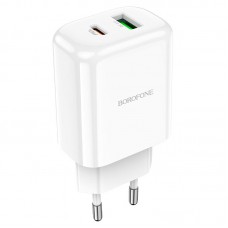 МЗП Borofone BN4 PD20W+QC3.0 (1USB/1Type-C/3A)