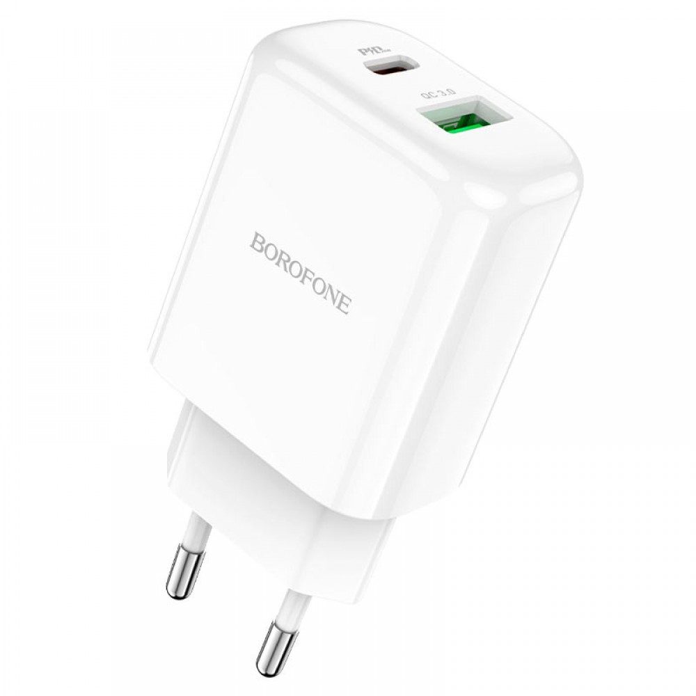 МЗП Borofone BN4 PD20W+QC3.0 (1USB/1Type-C/3A)