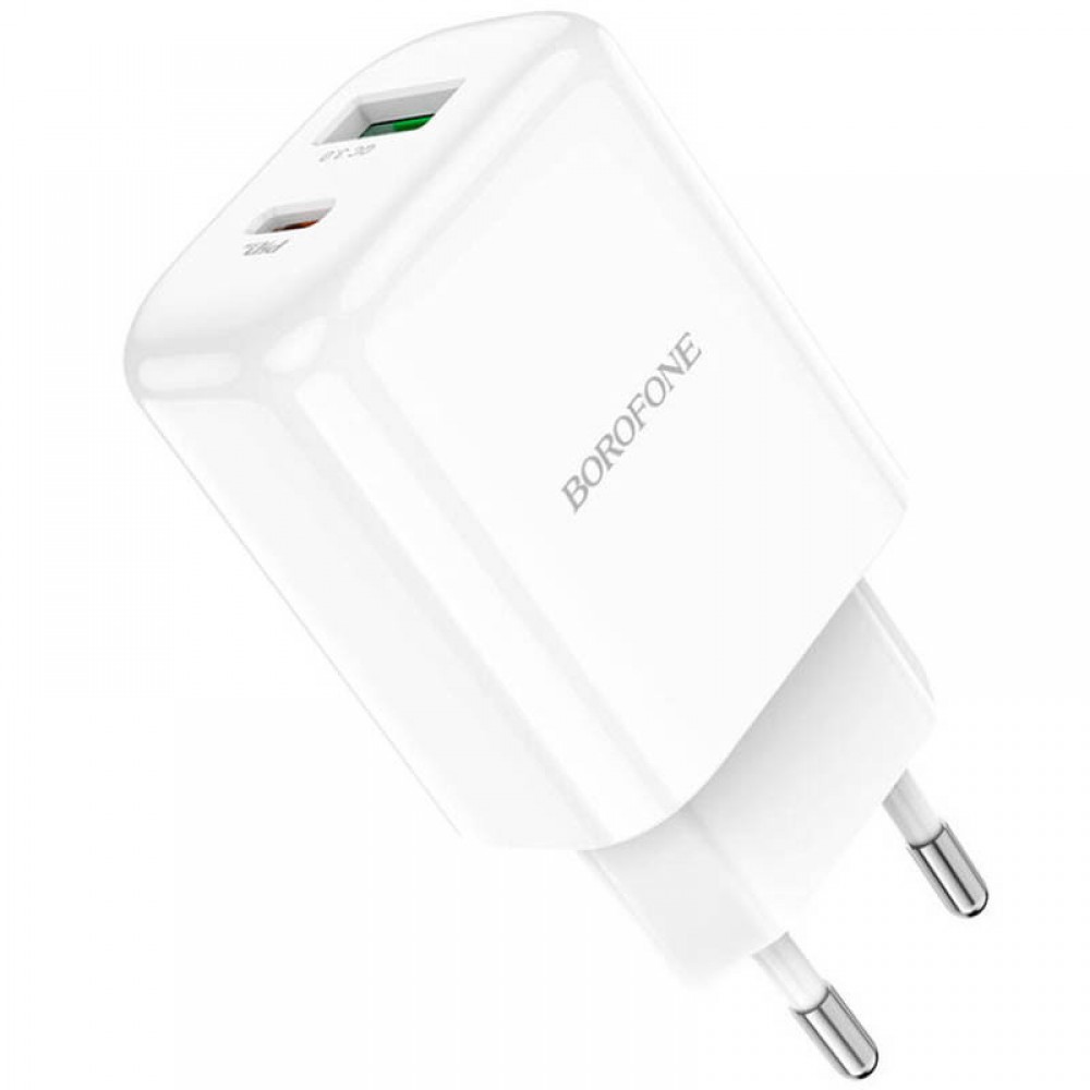 МЗП Borofone BN4 PD20W+QC3.0 (1USB/1Type-C/3A)