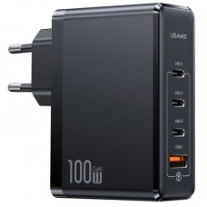 МЗП Usams US-CC163 T50 100W 4 Ports ACCC GaN Fast Charger