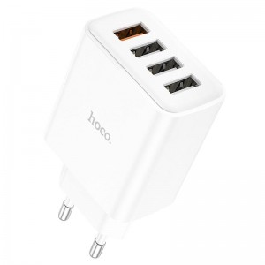 СЗУ Hoco C102A Fuerza QC3.0 (4USB-A)