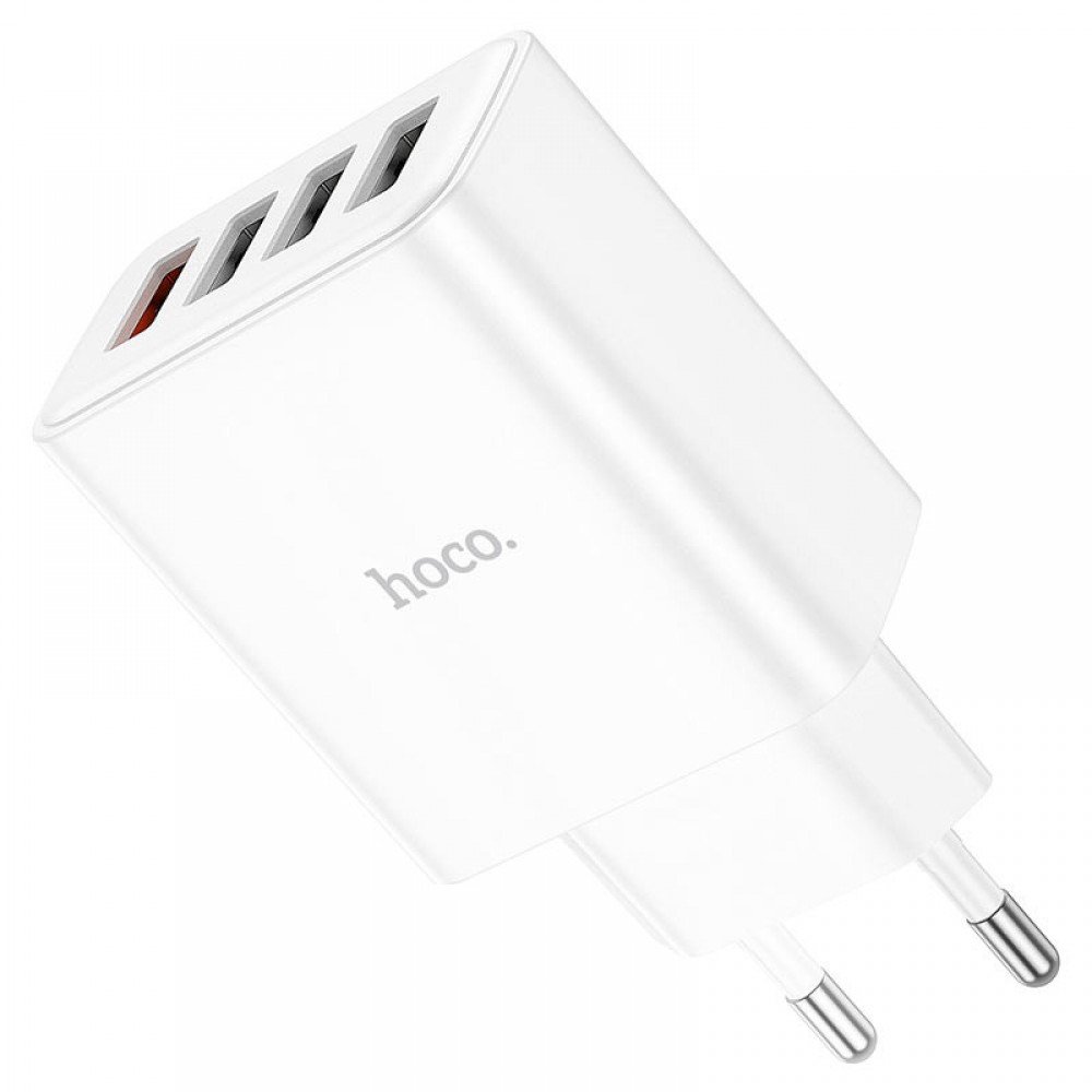 СЗУ Hoco C102A Fuerza QC3.0 (4USB-A)