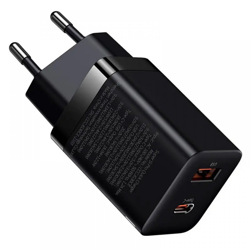 МЗП Baseus Super Si Pro Quick Charger 30W (CCSUPP-E) МЗП Baseus Super Si Pro Quick Charger 30W (CCSUPP-E)