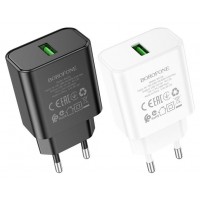 МЗП Borofone BA72A Spring QC3.0 (1USB-A)