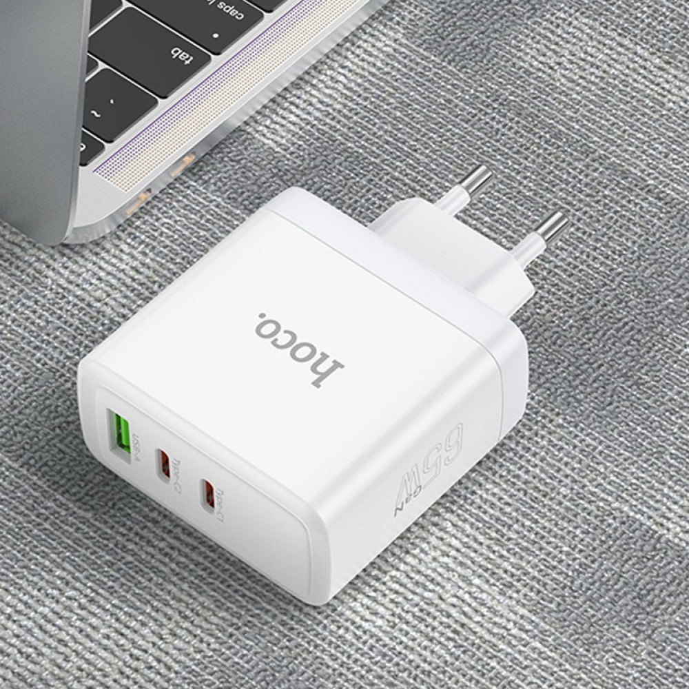 МЗП Hoco N30 Glory PD65W (2Type-C/1USB)